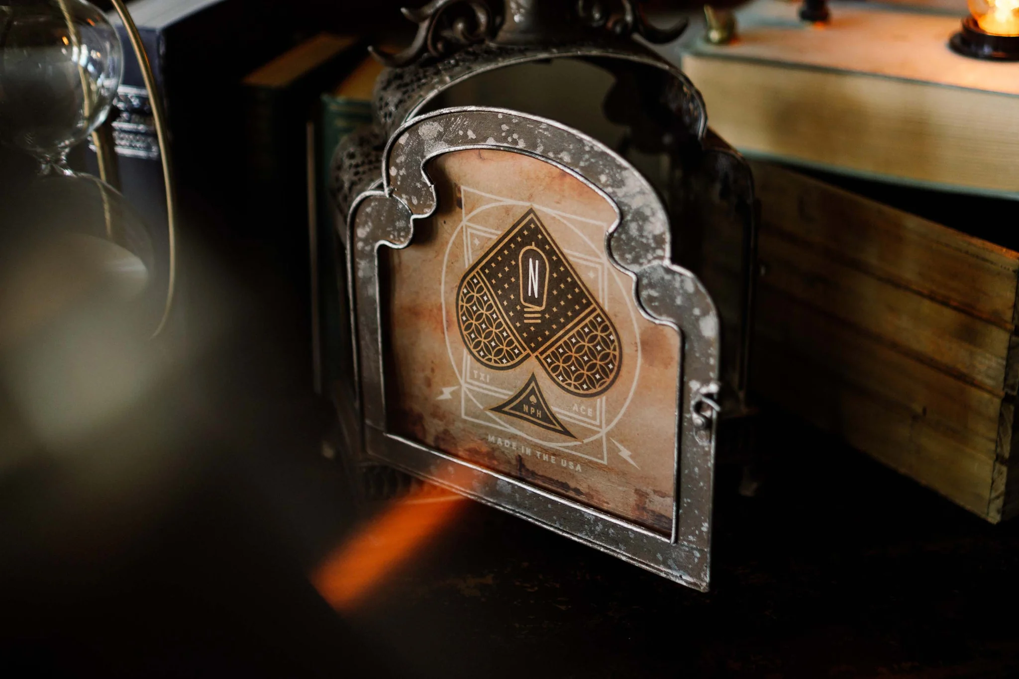 Antique Spade Lantern - Image 2
