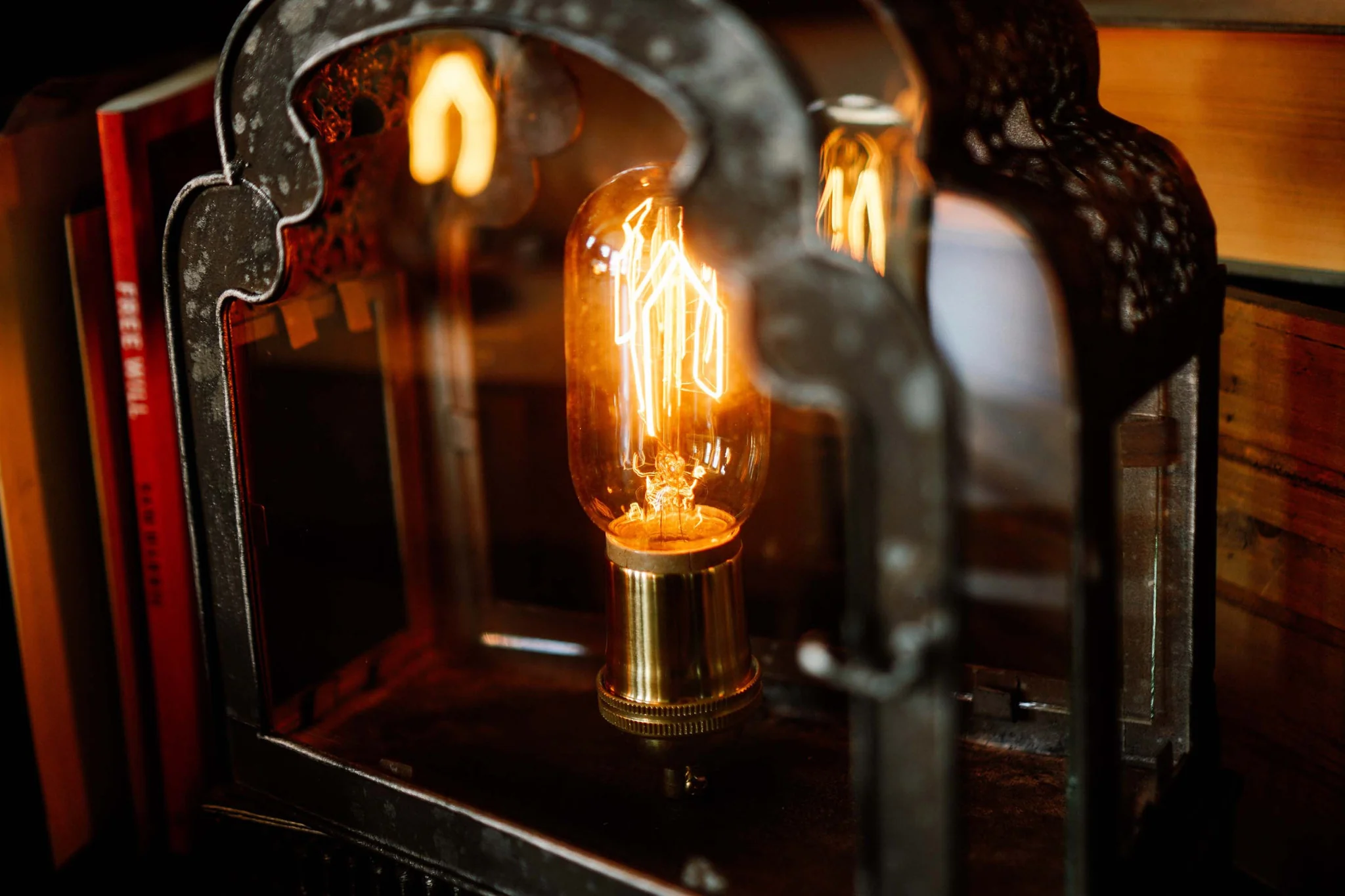 Antique Spade Lantern - Image 6