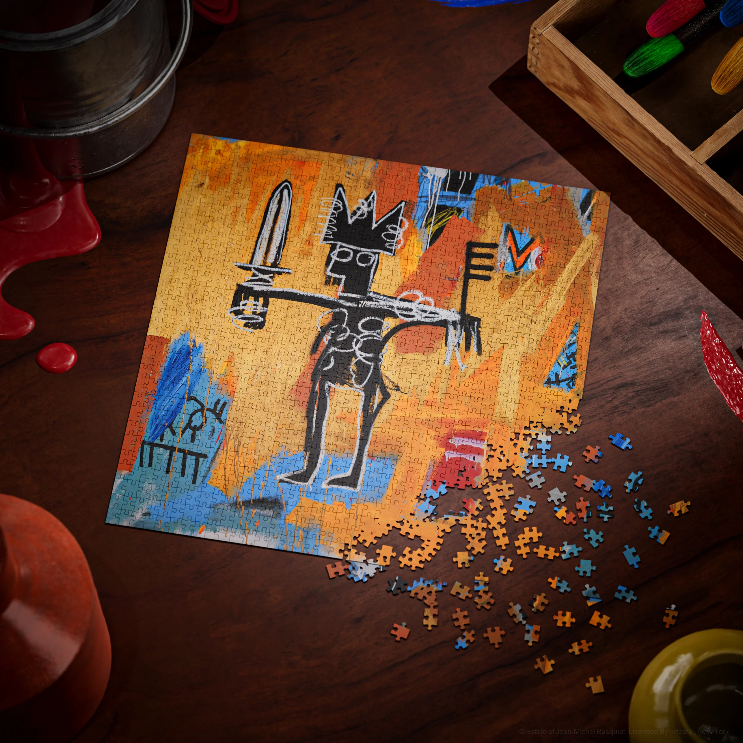 Basquiat Jigsaw Puzzle - Image 5