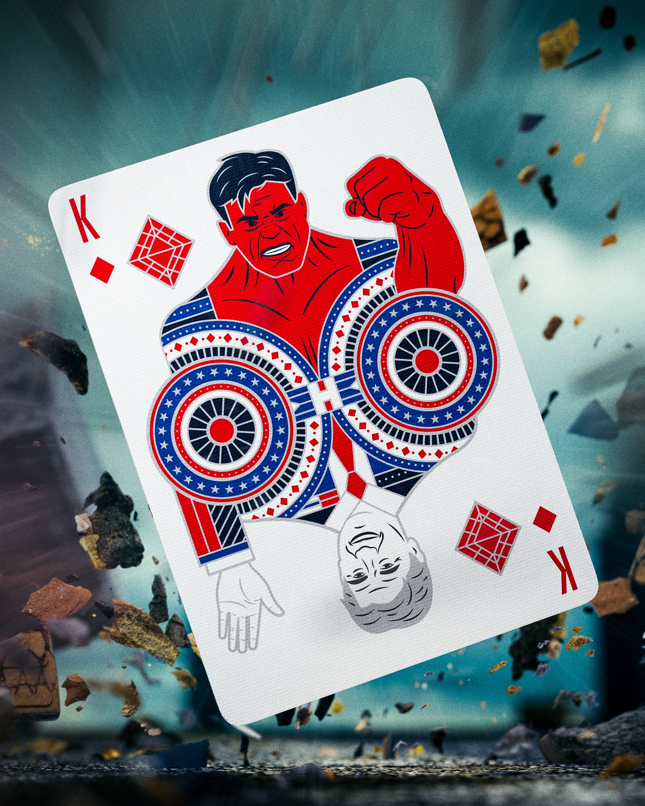 Captain America Playing Cards - Image 7