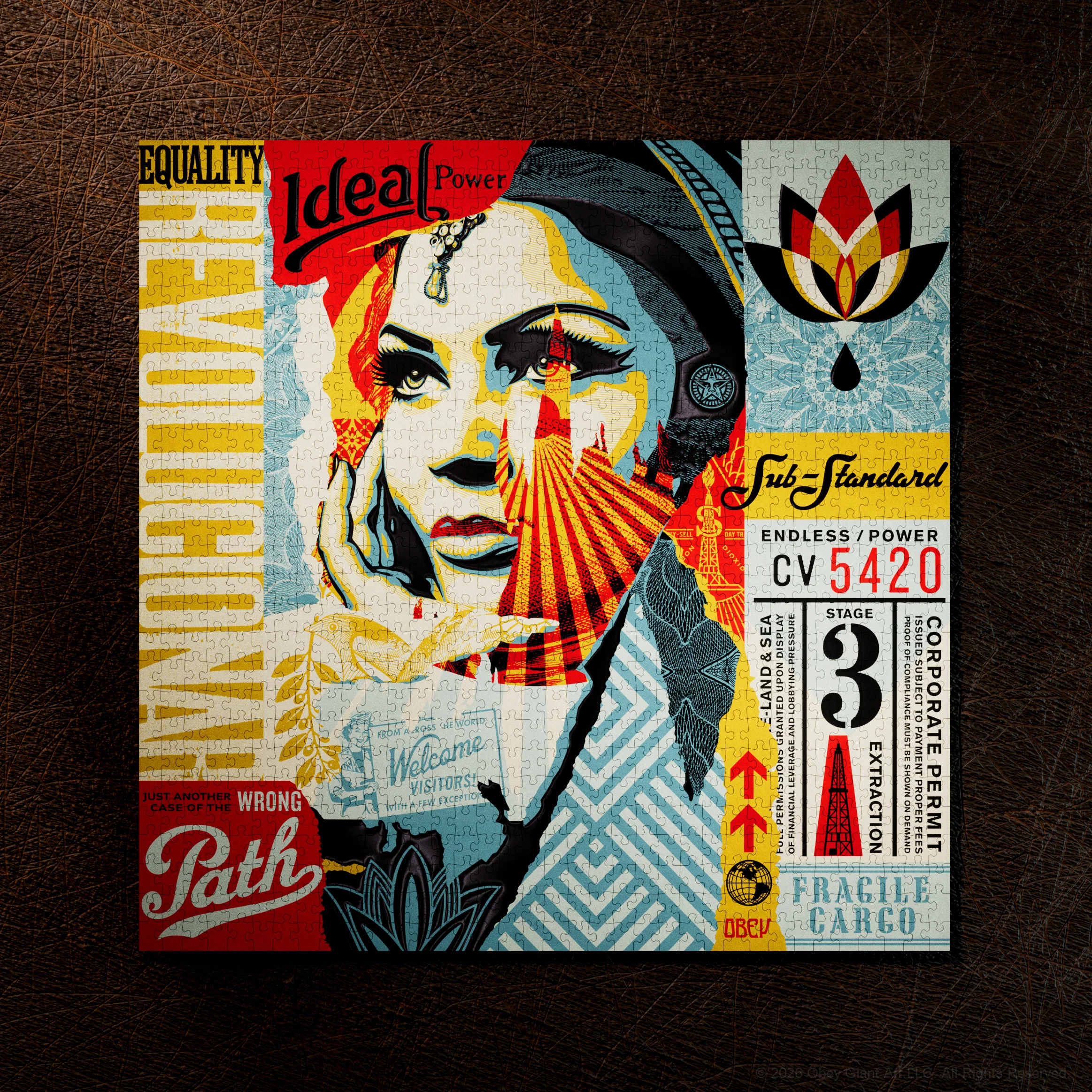 OBEY Jigsaw Puzzle - Image 4