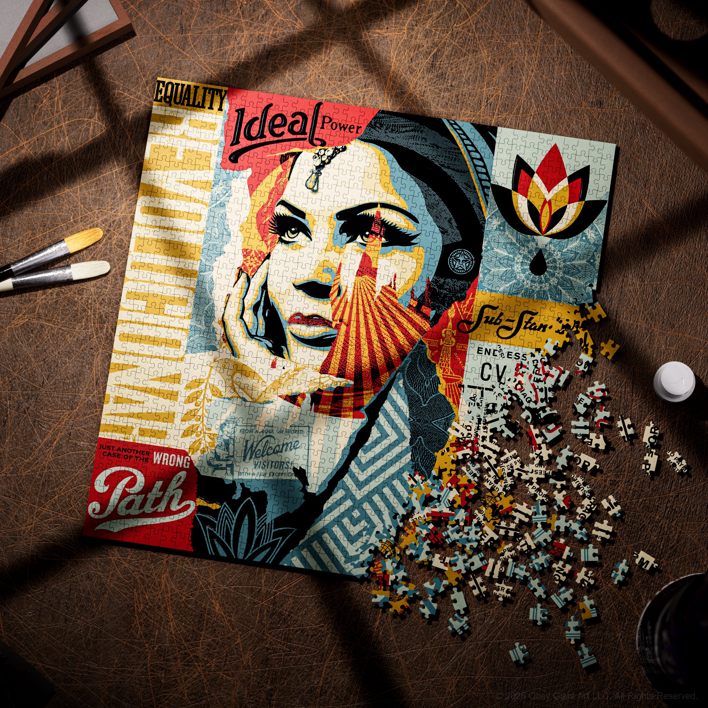 OBEY Jigsaw Puzzle - Image 7