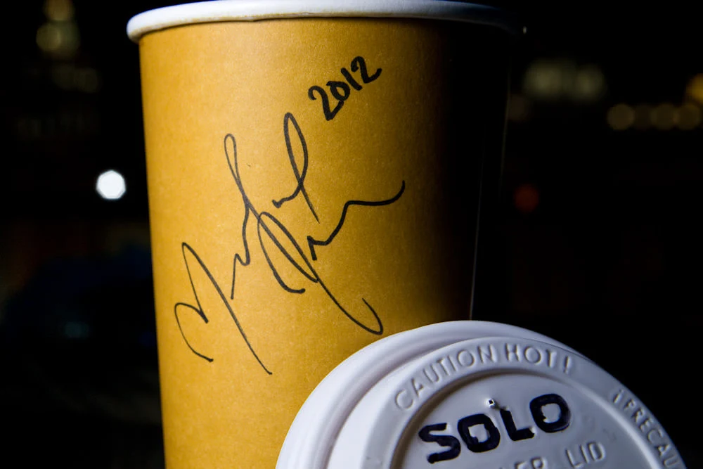 Signed SOLO Cup - Image 3
