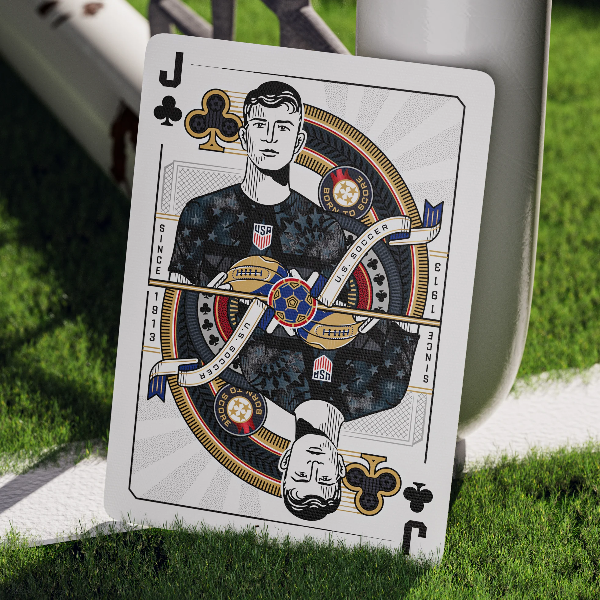 U.S. Soccer Playing Cards - Image 12