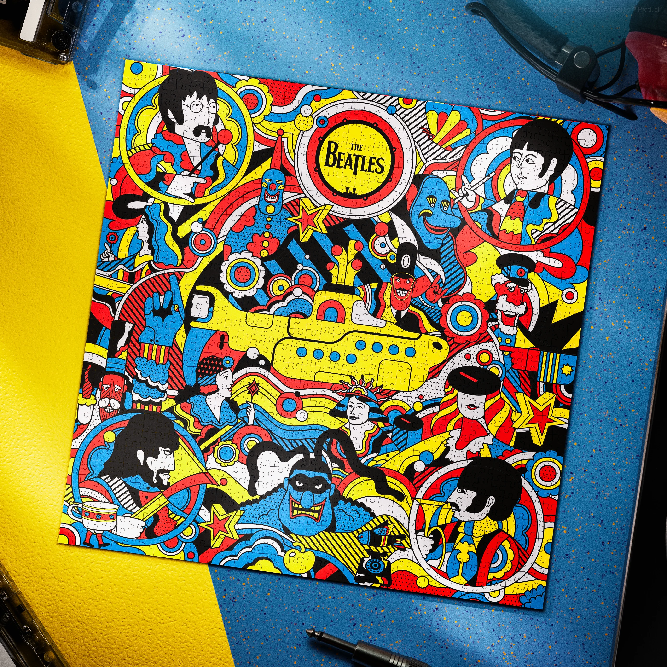 Yellow Submarine Jigsaw Puzzle - Image 7